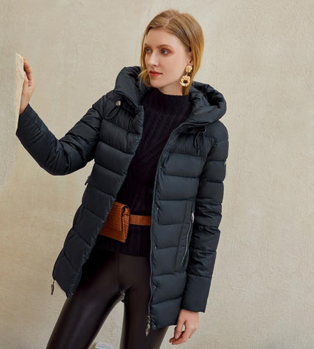 Women warm hooded winter coat women jacket casual parkas jacket